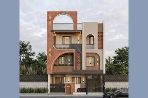 4 BHK Builder Floor – Exterior View View at Janakpuri - for Sale