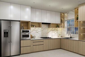 Kitchen in 4 BHK Builder Floor at Janakpuri – for Sale