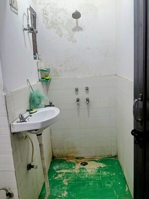 Bathroom in 1 RK Apartment at Sector 16b Dwarka – for Rent