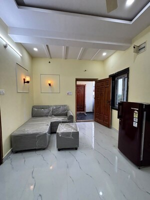 Living Room in 1 BHK Builder Floor at Kondapur – for Rent