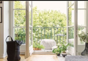 Balcony in 3 BHK Apartment at Adore The Select Premia, Sector 77 – for Sale