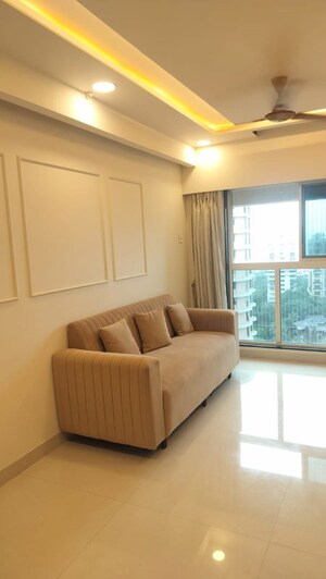 Living Room in 2 BHK Apartment at Worli – for Rent