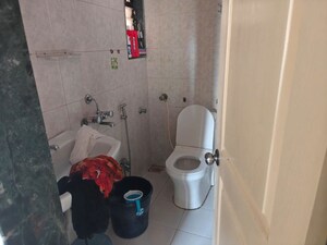 Bathroom in 1 BHK Apartment at Shri Vijay Vihar CHS, Powai – for Rent