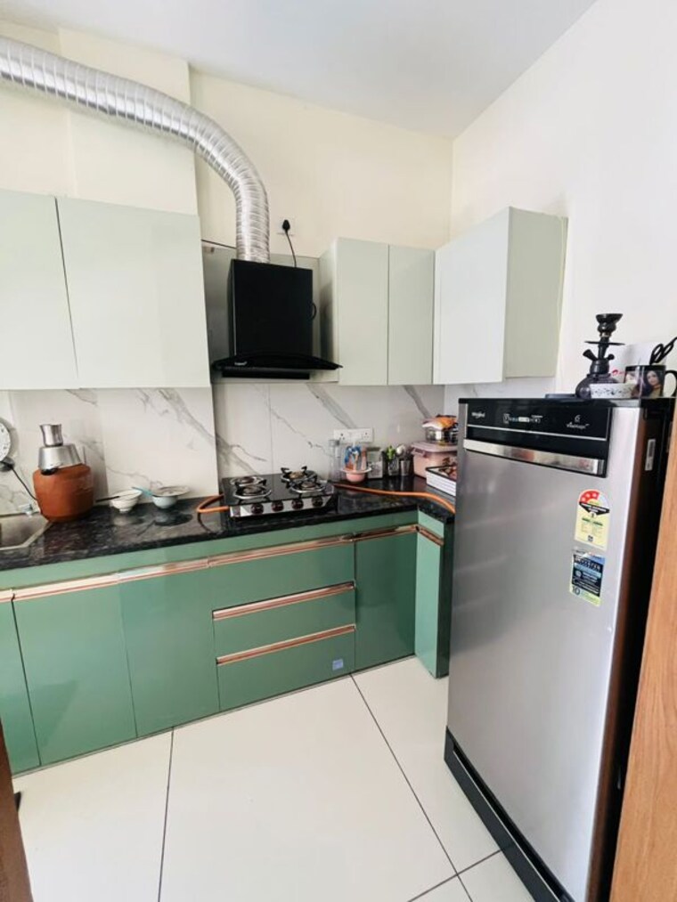 Kitchen, nk-savitry-enclave 1 Bedroom 650 Sq.Ft. Apartment In Vip Road Zirakpur 10733104