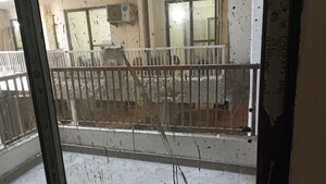 Balcony in 3 BHK Apartment at SVP Gulmohur Garden, Raj Nagar Extension – for Sale