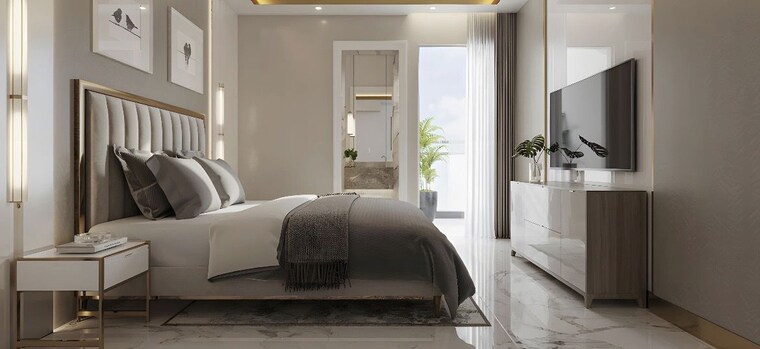 Bedroom, m3m-antalya-hills 3.5 Bedroom 1557 Sq.Ft. Builder Floor In Sector 79 Gurgaon 10733102