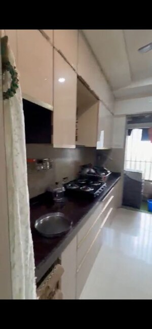 Kitchen in 2.5 BHK Apartment at The Wadhwa Anmol Fortune, Goregaon West – for Rent