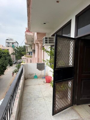 Balcony in 3 BHK Builder Floor at Green Fields Colony – for Rent