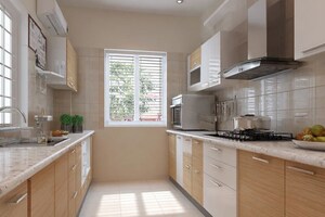 Kitchen in 3 BHK Apartment at Janakpuri – for Sale