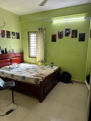 Bedroom in 2 BHK Apartment at Mantri Celestia, Gachibowli – for Rent