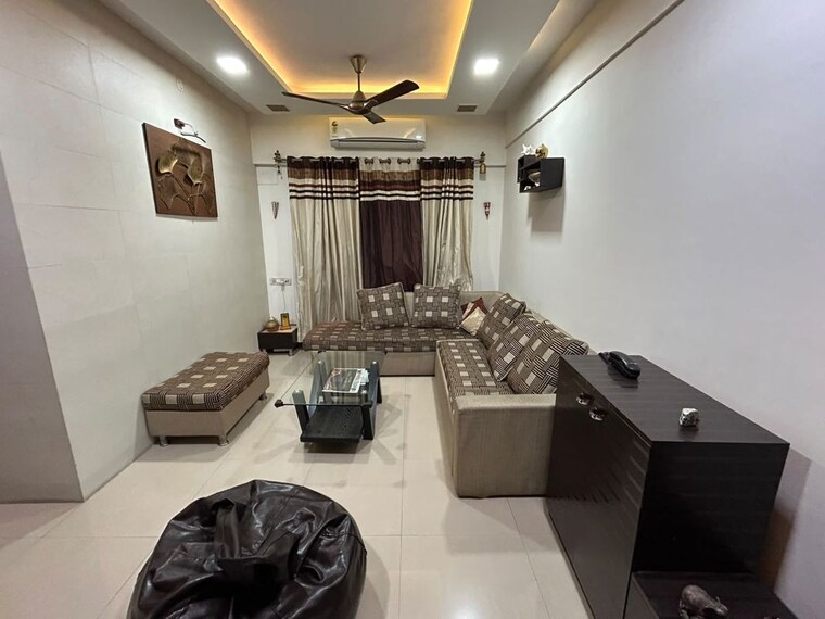 Living Room, raunak-laxmi-narayan-residency 2 Bedroom 770 Sq.Ft. Apartment In Pokhran Road No Two Thane 10733229