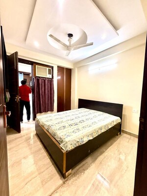 Bedroom in 2 BHK Builder Floor at Chattarpur – for Rent