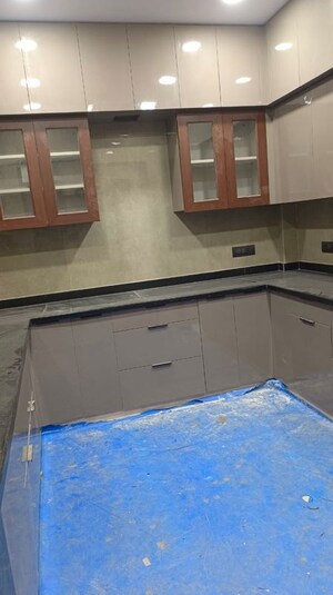 Kitchen in 3 BHK Builder Floor at East Patel Nagar – for Rent