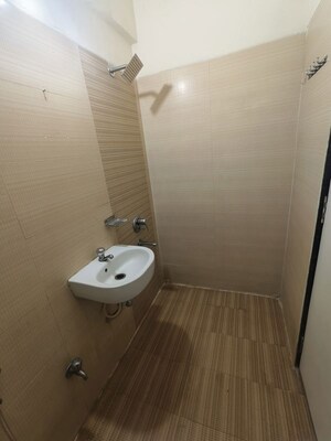 Bathroom in 2 BHK Apartment at Kamdhenu Eden Garden, Kharghar – for Rent