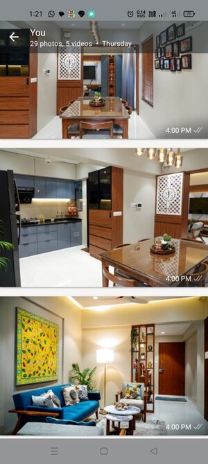 Team Area in 3 BHK Apartment at F5 Mount Unique, Baner – for Rent