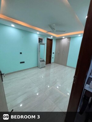 Living Room in 3 BHK Apartment at Saket – for Rent