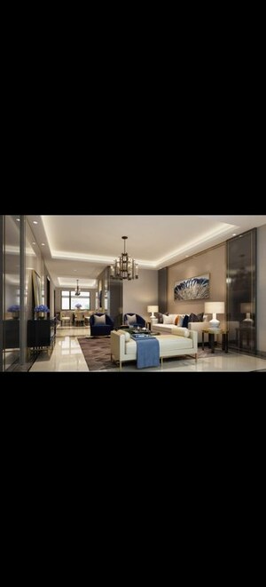 Living Room in 3 BHK Apartment at Mirchandani Goldstone, Bandra West – for Sale