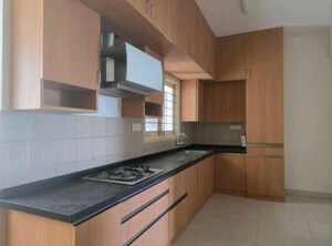 Kitchen in 3 BHK Apartment at Vaishnavi Splendour, New Bel Road – for Rent