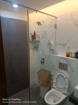Bathroom in 3 BHK Apartment at Khar West – for Rent