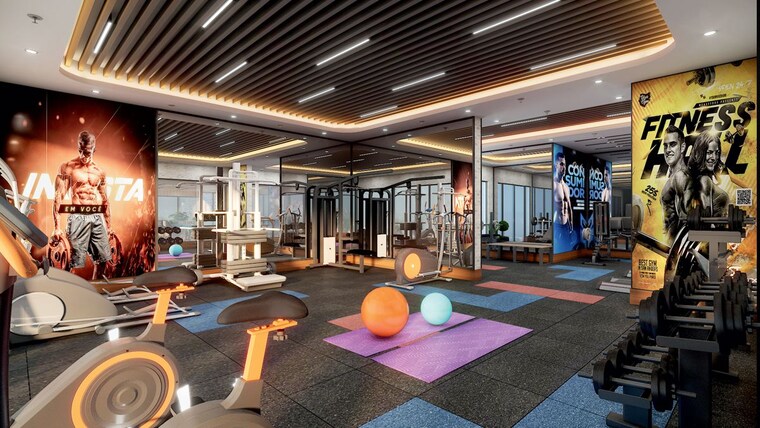 Gym, ishaan-the-element 3 Bedroom 2450 Sq.Ft. Apartment In Siddharth Vihar Ghaziabad 10733284