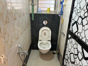 Bathroom in 1 BHK Apartment at Ravi Estate, Pokhran Road No One – for Rent
