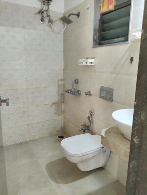 Bathroom in 2 BHK Apartment at Vijay Orovia, Ghodbunder Road – for Rent