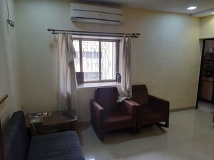 Living Room in 2 BHK Apartment at Green View Goregaon, Goregaon East – for Rent