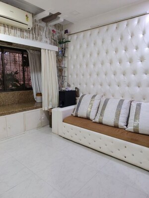 Living Room in 2 BHK Apartment at Bandra West – for Rent