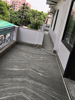 Balcony in 3.5 BHK Villa at Sector 55 – for Rent