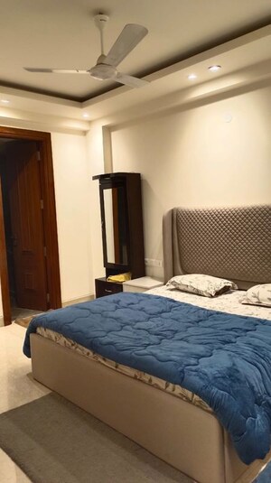 Bedroom in 3 BHK Builder Floor at New Rajinder Nagar – for Rent