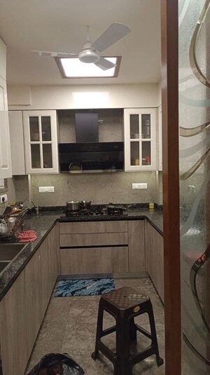 Kitchen in 3 BHK Builder Floor at New Rajinder Nagar – for Rent