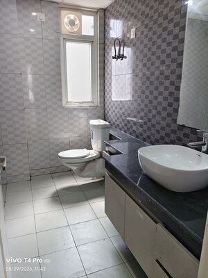 Bathroom in 4 BHK Apartment at Lotus Panache, Sector 110 – for Rent