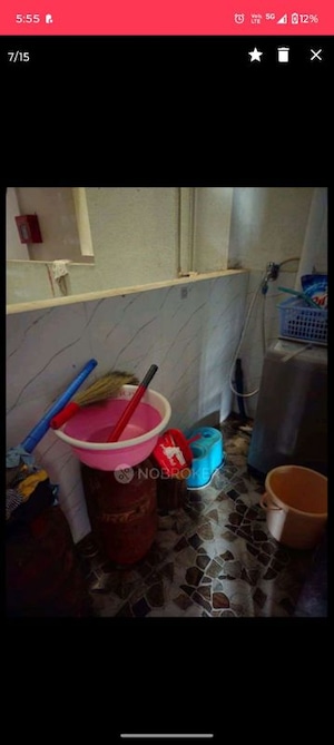 Bathroom in 1 BHK Apartment at Shubharambh 21, Ravet – for Rent
