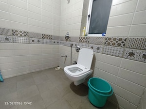 Bathroom in 2 BHK Apartment at Marathon Nexzone, New Panvel – for Rent