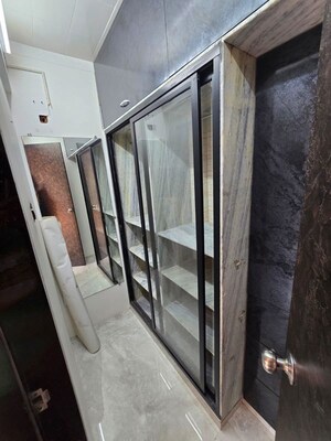 Balcony in 1 BHK Apartment at Shivneri Tower, Brahmand – for Sale