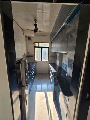 Staircase in 1 BHK Apartment at Shivneri Tower, Brahmand – for Sale