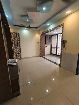 Living Room in 1 BHK Apartment at Nisarg Hyde Park, Kharghar – for Rent