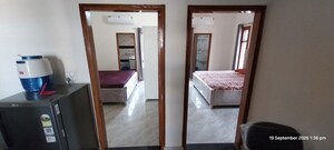 Bedroom in 2 BHK Builder Floor at Guru Teg Bahadur Nagar – for Rent