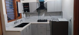 Kitchen in 2 BHK Builder Floor at Guru Teg Bahadur Nagar – for Rent
