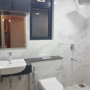 Bathroom in 3.5 BHK Apartment at M3M Skywalk, Sector 74 – for Rent