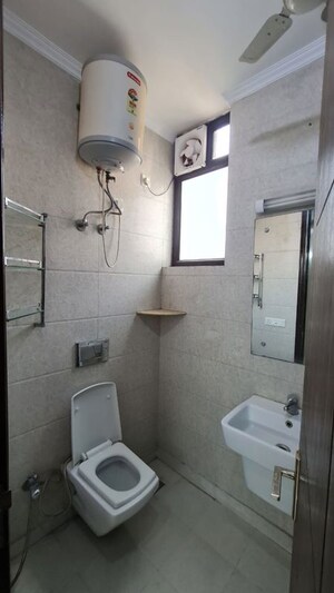 Bathroom in  Office Space at Lajpat Nagar ii – for Rent