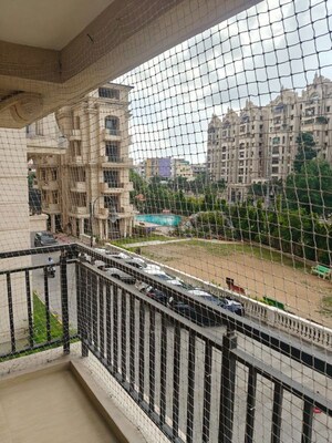 Balcony in 3 BHK Apartment at Aditya Empress Towers, Shaikpet – for Rent