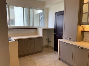 Kitchen in 3.5 BHK Apartment at Prestige Lakeside Habitat, Varthur – for Sale