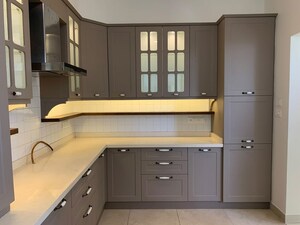 Kitchen in 3.5 BHK Apartment at Prestige Lakeside Habitat, Varthur – for Sale