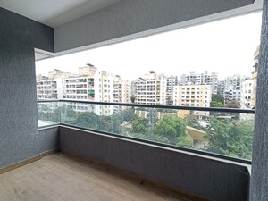 Balcony in 2 BHK Apartment at Kumar Prithvi Phase II, Kondhwa – for Rent