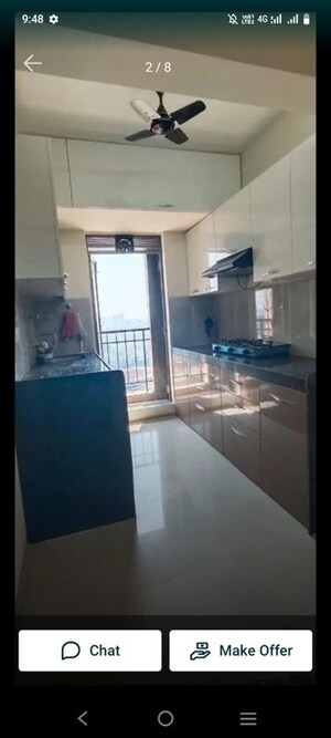 Kitchen in 2 BHK Apartment at Sagar Siddhi Avenue, Virar West – for Sale