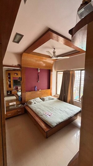 Bedroom in 2 BHK Apartment at Raheja Willows, Kandivali East – for Sale
