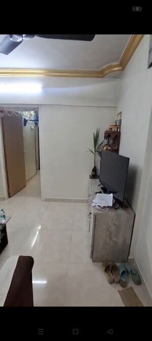 Living Room in 2 BHK Apartment at Shyam Gokul Garden, Kandivali East – for Sale
