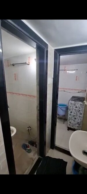 Bathroom in 2 BHK Apartment at Shyam Gokul Garden, Kandivali East – for Sale