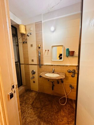 Bathroom in 2 BHK Apartment at Sindhi Society, Chembur – for Rent
